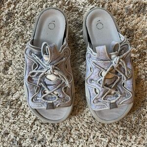 Nike Offline 2.0 Grey Fog Pewter Phantom White Mens Sandals Slides 10.5